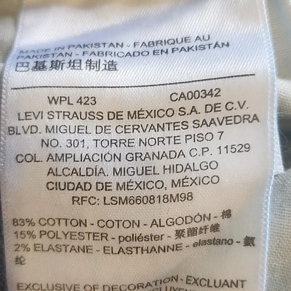 NWT Signature Levi Modern Boot Cut Simply Stretch Size 10L - Picture 10 of 11